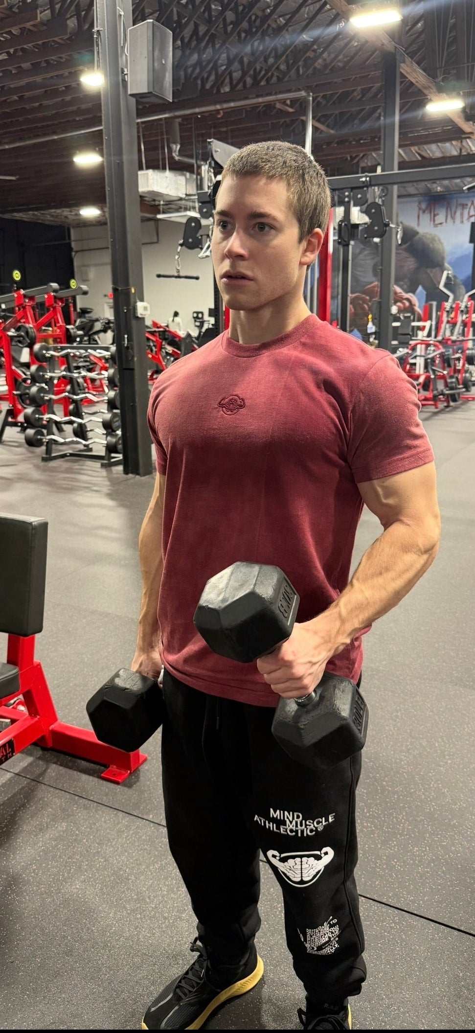 Mind Muscle Athletic T-Shirts